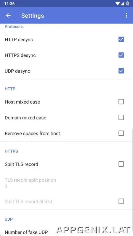 ByeByeDPI скриншот 5